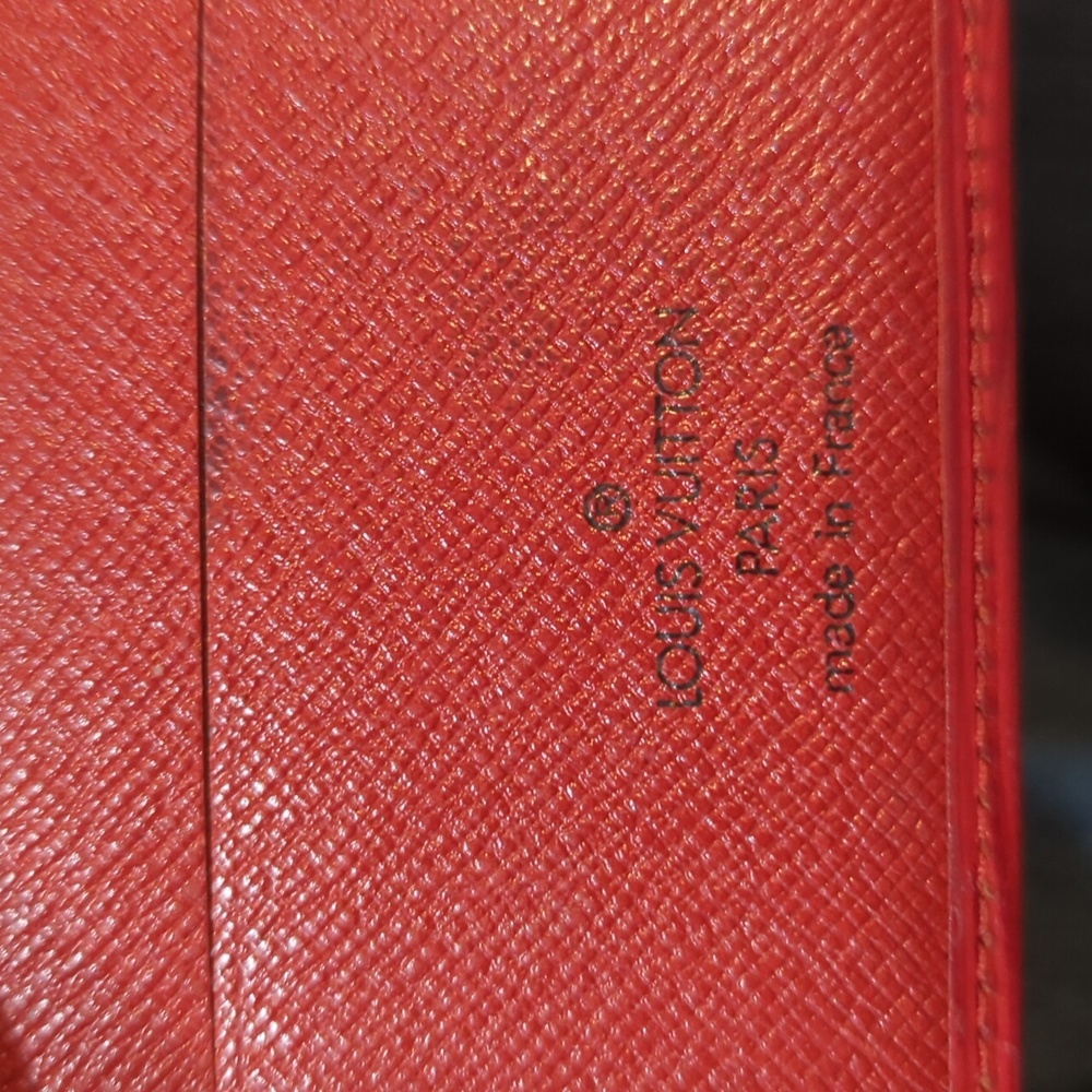 LV small Red Epi wallet - Picture 10 of 11